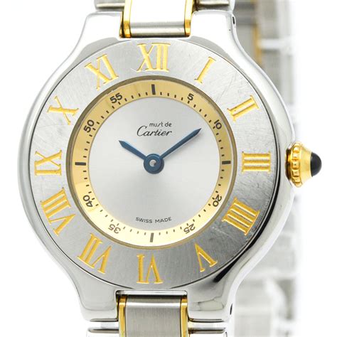 cartier must ladies watch